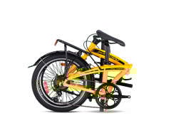 Kron Fd750 20 Jant Katlanır Bisiklet Siyah Kahverengi