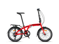 Kron Fd750 20 Jant Katlanır Bisiklet Siyah Kahverengi