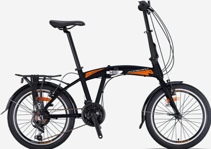 Kron FD2000 20 Jant Katlanır Bisiklet Siyah-Turuncu