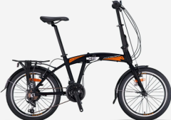 Kron FD2000 20 Jant Katlanır Bisiklet Siyah-Turuncu