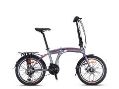 Kron FD2100 Disk Fren 20 Jant Katlanır Bisiklet Mat Haki Siyah