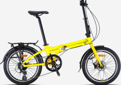 Kron FD3000 20 Jant Hidrolik Fren Katlanır Bisiklet Sarı-Altın Sarı