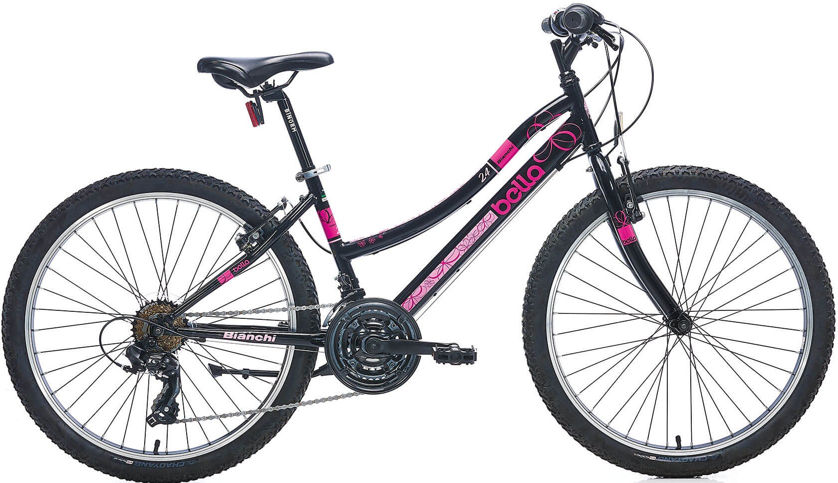 Bianchi Bella 24 Jant Dağ Bisikleti Siyah-Fuşya