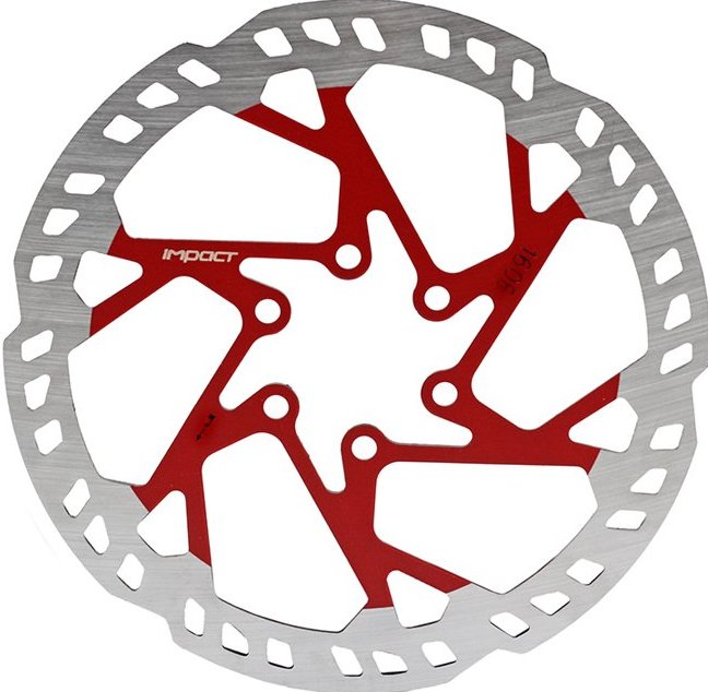 Rotor 160 mm 6 Vida Kırmızı