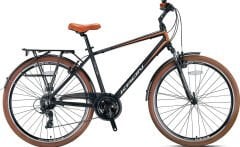Kron CX300 Man 24 Vites 28 Jant Şehir Bisikleti Füme-Kahve 46 cm