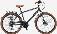 Kron CX300 Hidrolik Fren 28 Jant Şehir Bisikleti Füme-Kahve 46 cm