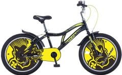 Salcano BadBoy 20 Jant Erkek Çocuk Bisikleti Siyah Sarı