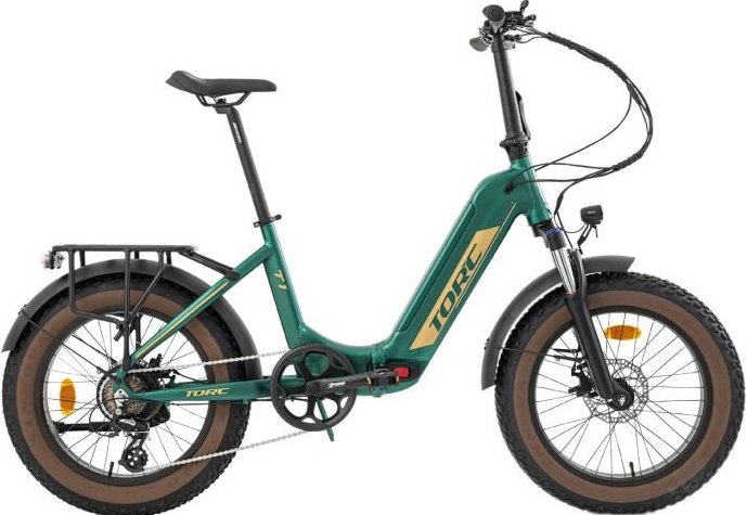 Torc 20 Jant Fatbike Katlanır Elektrikli Bisiklet Yeşil