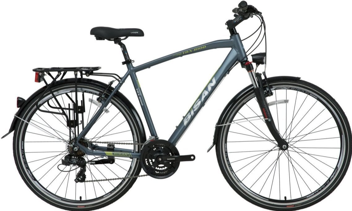 Bisan Trx8100 City 28 Jant Şehir Bisikleti Yeşil Beyaz