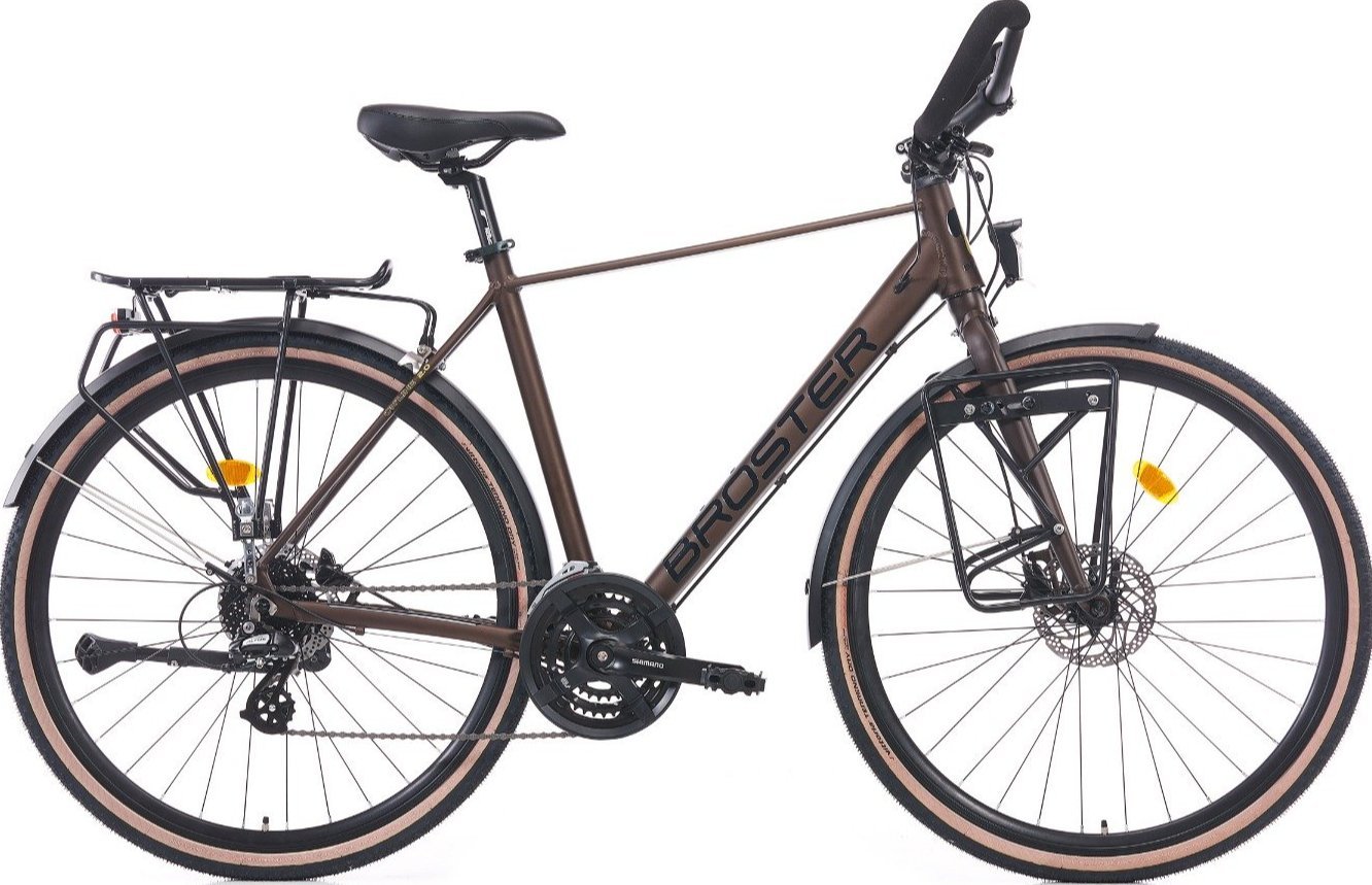 Broster Online 2.0 28 Jant Tur Bisikleti Kahverengi 49 cm