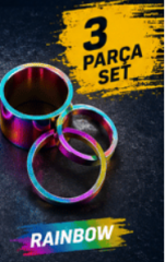 Gidon Boğazı Spacer Kit Rainbow 3'lü Asistan Drox SP100