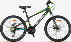 Kron XC 75 Disk Fren 24 Jant Erkek Çocuk Bisikleti Siyah-Neon Sarı