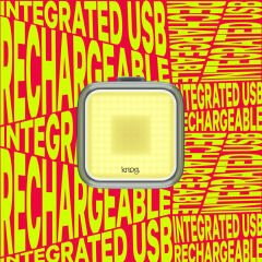 Ön Aydınlatma Far Siyah Şarjlı Blinder Square Knog