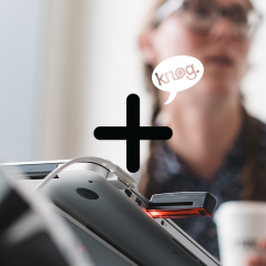 Arka Aydınlatma Siyah Mıknatıs Klips Şarjlı Plus Knog