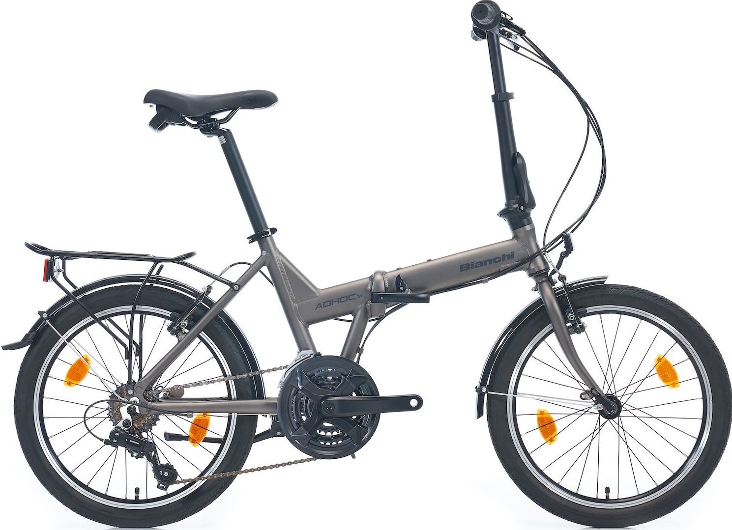 Bianchi Adhoc 20 Jant Katlanır Bisiklet Gri