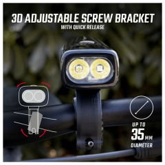 Ön Aydınlatma Buster 1100 Lümen Usb Şarjlı Sigma