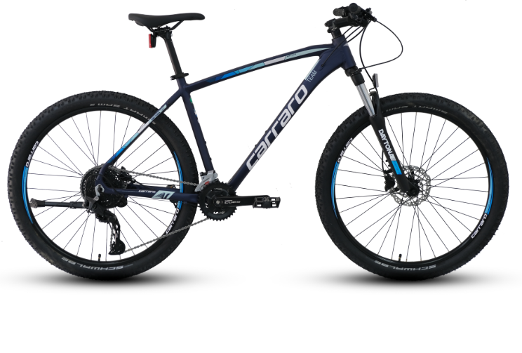 Carraro Daytona 720 Hidrolik Fren 27.5 Jant Dağ Bisikleti Mat Nefti Yeşil- Beyaz 44 cm