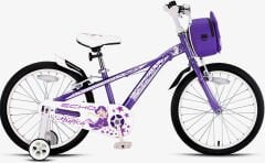 Kron Hydra 20 Jant Kız Çocuk Bisikleti Mor-Beyaz