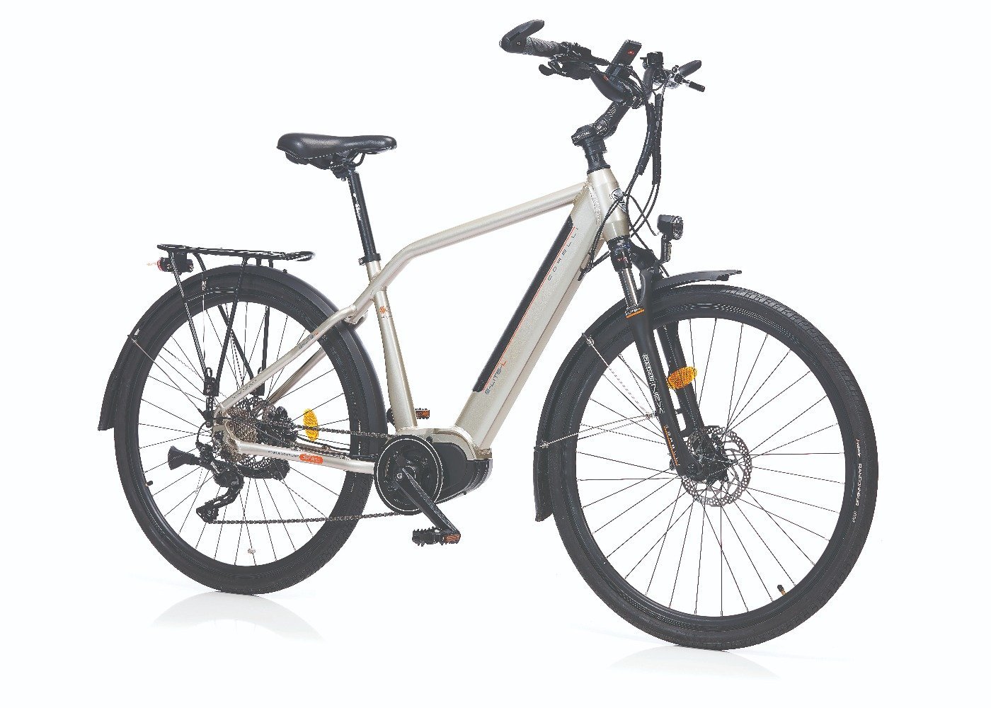 Corelli E Lite-L 28 Jant Elektrikli Şehir Bisikleti Bej 48 cm