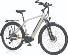 Corelli E Lite-L 28 Jant Elektrikli Şehir Bisikleti Bej 48 cm