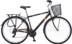 Salcano Bodrum 26 Jant Şehir Bisikleti Krem Kırmızı Gri