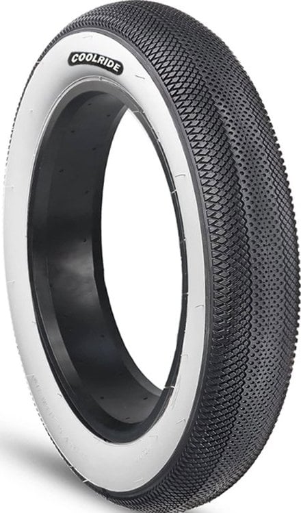 Dış Lastik Fat Bike 20x4.0 Zırhlı Beyaz Yanak