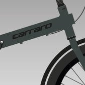 Carraro Flexi 121 D Katlanır Bisiklet Haki Yeşil-Siyah