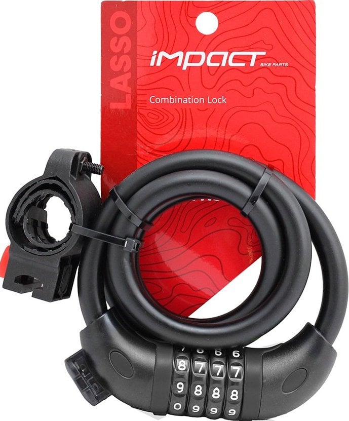 Kilit Şifreli Lasso 12x1000 Siyah Impact