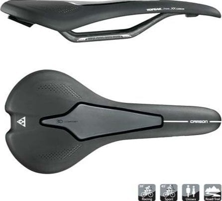 Sele Karbon Dikişsiz Siyah Topeak