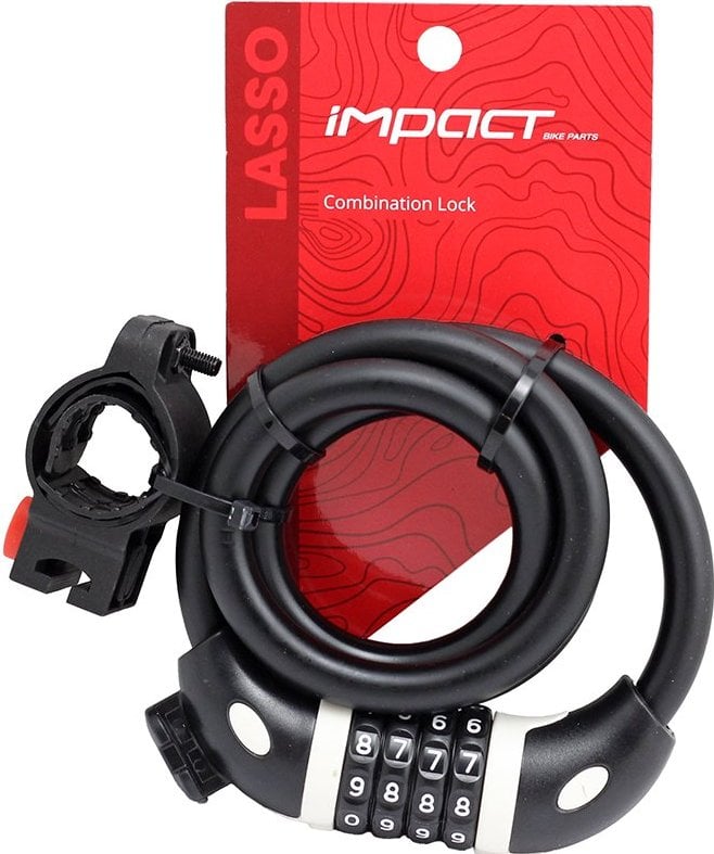 Kilit Şifreli Lasso 12x1000 Siyah-Gri Impact