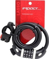 Kilit Şifreli Lasso 12x1000 Siyah-Gri Impact