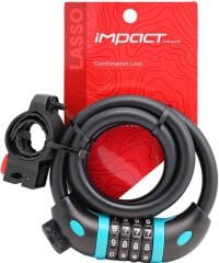 Kilit Şifreli Lasso 12x1000 Siyah-Mavi Impact