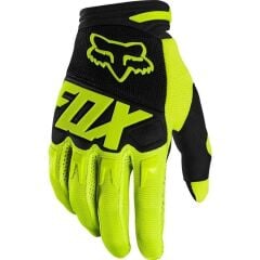 Eldiven Uzun Parmak Fox Dirtpaw Siyah-Yeşil L