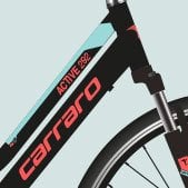 Carraro Active 292 28 Jant 21 Vites Şehir Bisikleti Siyah-Turkuaz-Mercan