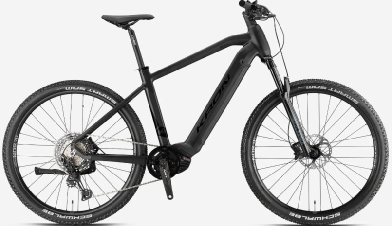 Kron Naica 29 Jant Elektrikli Dağ Bisikleti Siyah 49 Cm