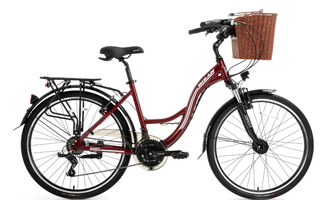 Bisan Sandy 26 Jant Şehir Bisikleti Bordo