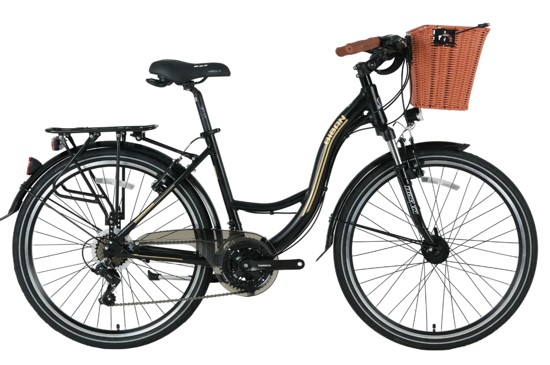 Bisan Sandy 26 Jant Şehir Bisikleti Siyah-Gold