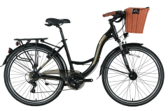 Bisan Sandy 26 Jant Şehir Bisikleti Siyah-Gold