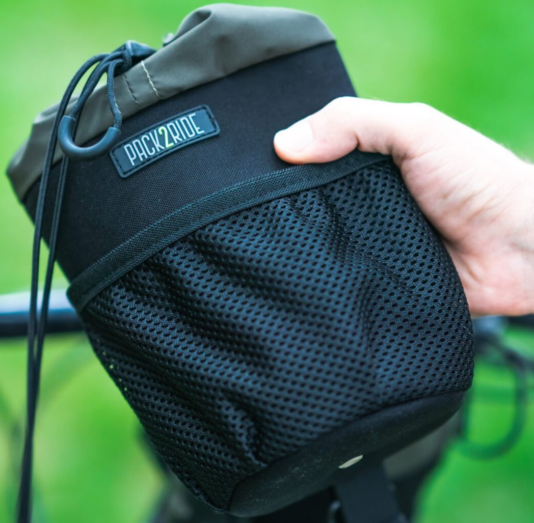 Pack2Ride Bongo Gidon Çantası Siyah-Yeşil