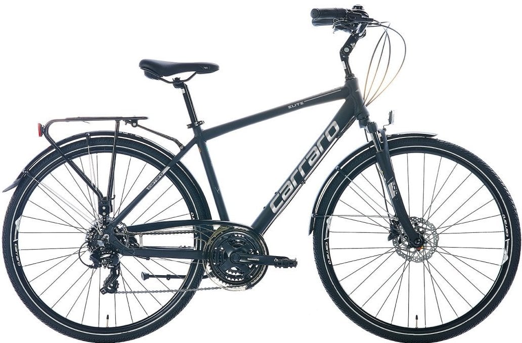 Carraro Elite 706 28 Jant 21 Vites Hidrolik Fren Şehir Bisikleti Siyah-Gri 48 cm