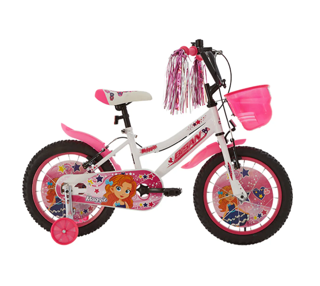 Bisan Maggie 16 Jant Çocuk Bisikleti Beyaz