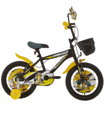 Bisan Flash 16 Jant Çocuk Bisikleti Siyah-Sarı