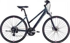 Carraro Sportive 226 Hidrolik Fren 24 Vites 28 Jant Şehir Bisikleti Mat Andrasit/Siyah-Fuşya