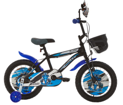 Bisan Flash 16 Jant Çocuk Bisikleti Siyah-Mavi