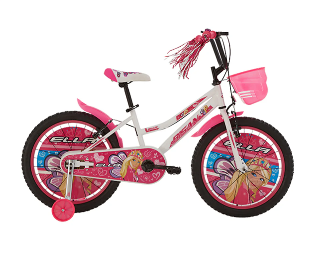 Bisan Ella 20 Jant Çocuk Bisikleti Beyaz