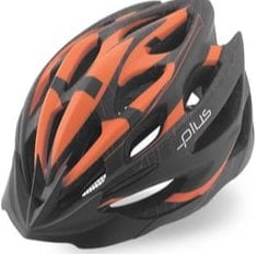 Kask Yetişkin Siyah-Turuncu Mv-50