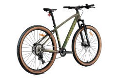 Kron XC 100 Pro 8 Vites Essa 29 Jant Dağ Bisikleti Mat Haki-Parlak Sarı 43 cm