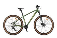 Kron XC 100 Pro 8 Vites Essa 29 Jant Dağ Bisikleti Mat Haki-Parlak Sarı 43 cm