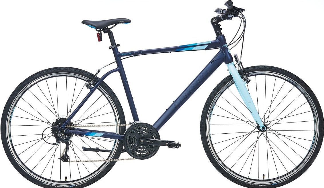 Carraro Sportive 327 V Fren 28 Jant Şehir Bisikleti Lacivert-Turkuaz 48 Cm