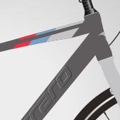 Carraro Sportive 327 V Fren 28 Jant Şehir Bisikleti Lacivert-Turkuaz 48 Cm